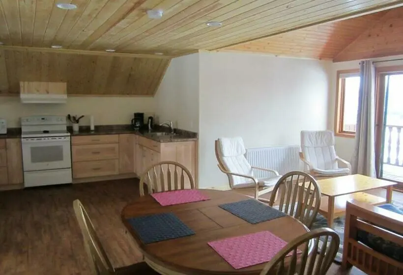 سوییت با چشمانداز کوه, Smithers Driftwood Lodge