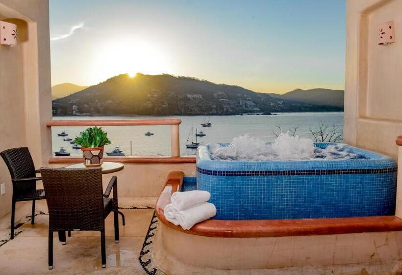 סוויטה עם ג'קוזי, Villa Del Pescador