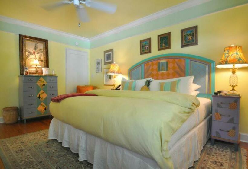 חדר דחוקס עם מיטת קינג, Pineapple Point Guesthouse & Resort Gay Men S Resort