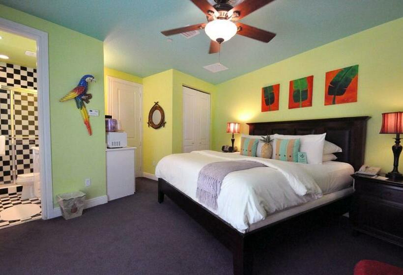 キングサイズベッドのデラックスルーム, Pineapple Point Guesthouse & Resort   Gay Men S Resort