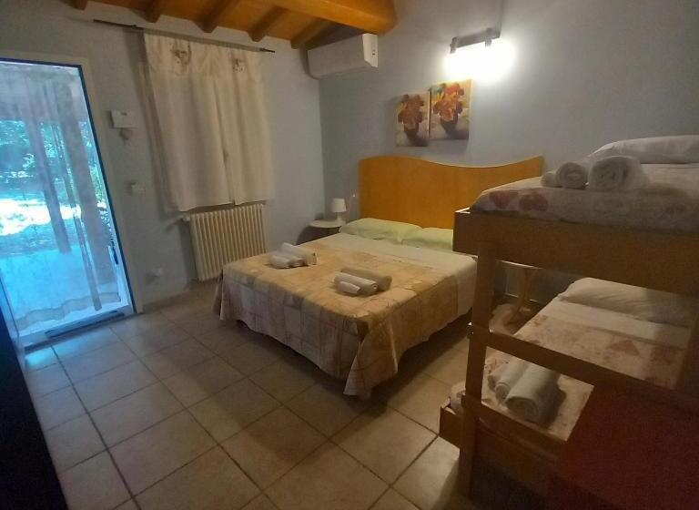 اتاق استاندارد چهار تخته, Agriturismo Ca Marina