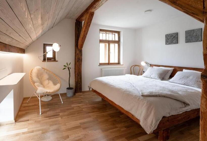 חדר סטנדרט עם מיטת קינג, Fajn Tajm Rychleby