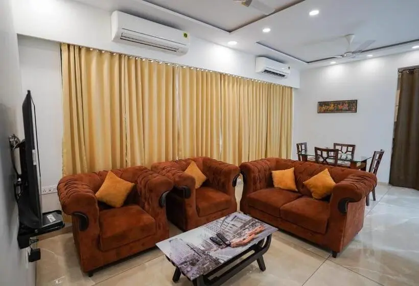 ３ベッドルームアパートメント, Sparksfly Service Apartments Kharghar