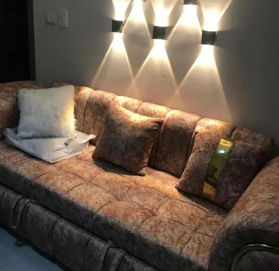 آپارتمان 1 خوابه, شاليه ببورتو السخنه بحديقه Heaven Hills مكيف بالكامل غرفه واحده عائلات فقط