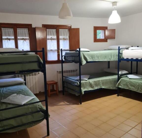 共用房间的床, Bar Restaurante Albergue De Uncastillo