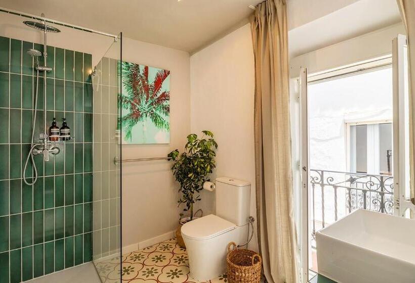 バルコニー付きデラックスルーム, Casa Jardin Competa