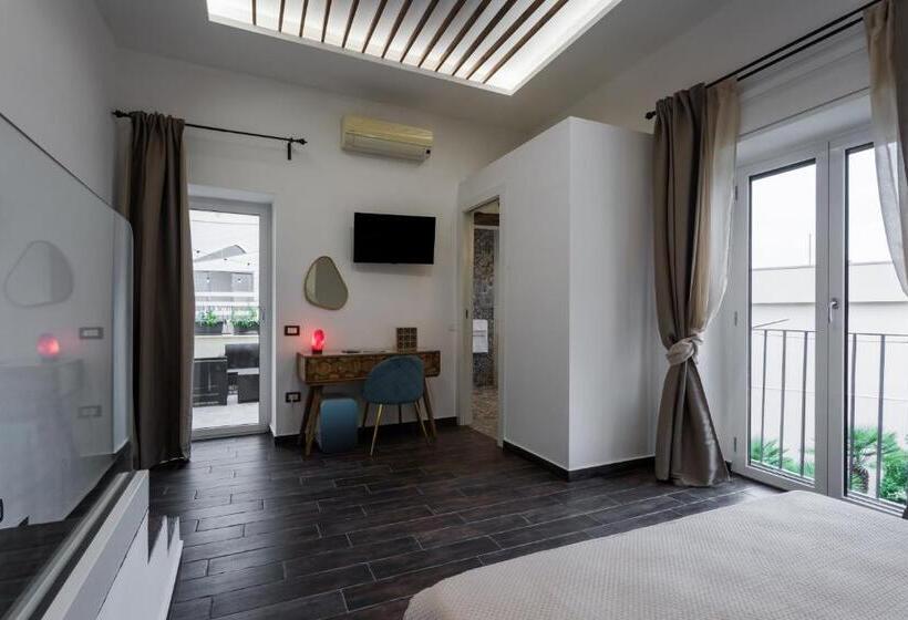 חדר סטנדרט עם טרסה, Vesuvio Plaza Room
