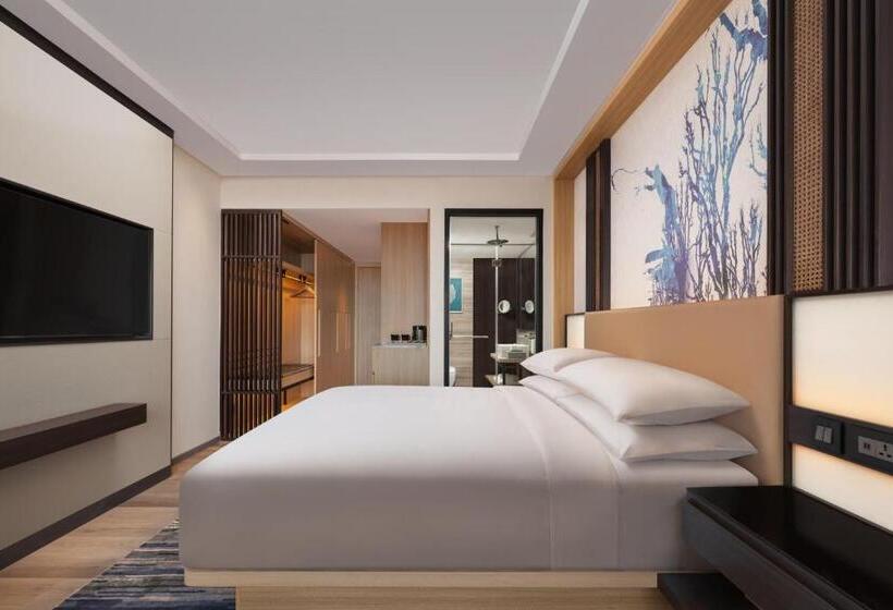 اتاق دلوکس با تخت کینگ و چشم‌انداز شهر, Courtyard By Marriott Goa Colva