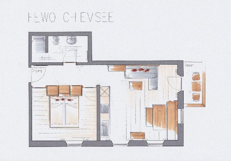 Апартаменты 1 Спальня с Балконом, Thaurerhof Urlaub Auf Dem Bauernhof