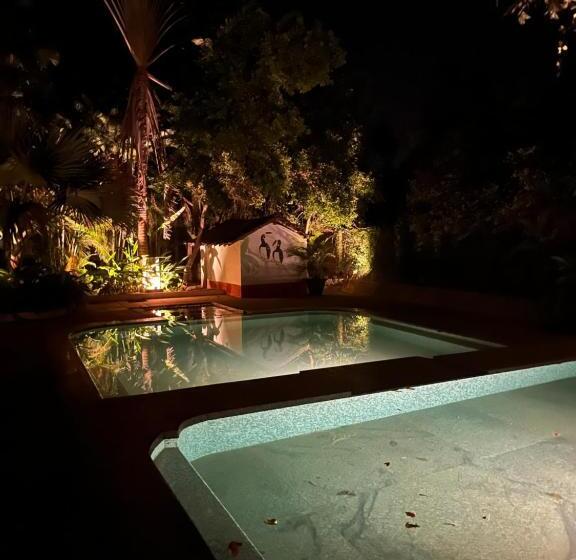 سوییت با چشمانداز استخر, Satori Wellness Cottages I Yoga Retreat, Sauna, Holistic Therapies & More