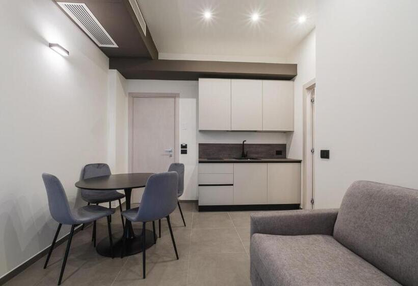 آپارتمان 1 خوابه همکف, Residence Goldoni6 Suite Apartment