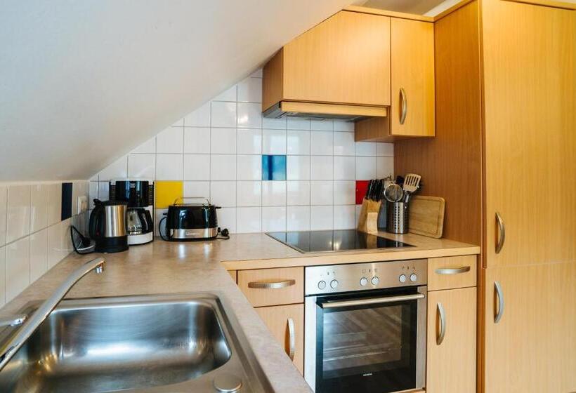 דירה בת חדר שינה 1 עם מרפסת, Ferienhof Hoffmann