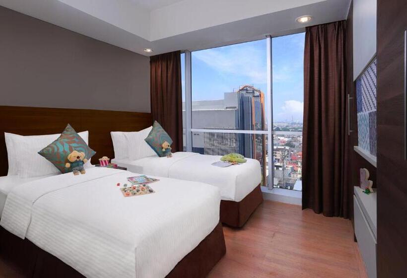 Apartament Premium cu 2 Dormitoare, Somerset Kencana Jakarta
