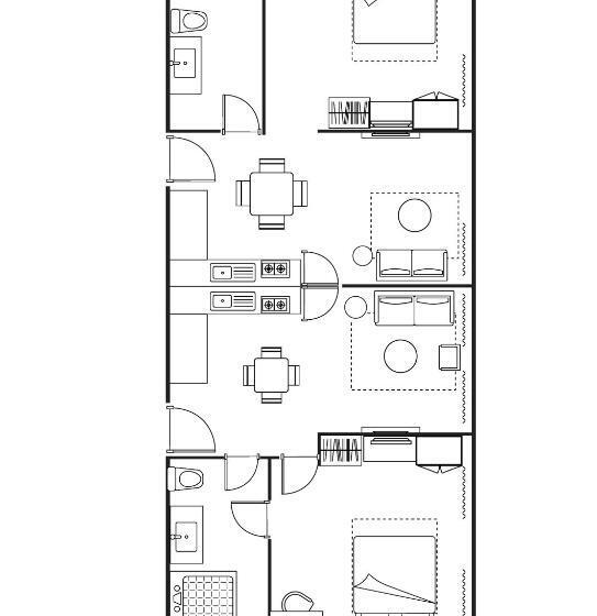 Apartament 2 Dormitoare, Somerset Kencana Jakarta