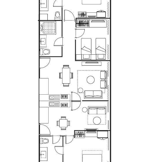 Apartament 3 Dormitoare, Somerset Kencana Jakarta