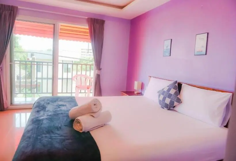 اتاق استاندارد با بالکن, Patamnak Beach Guesthouse