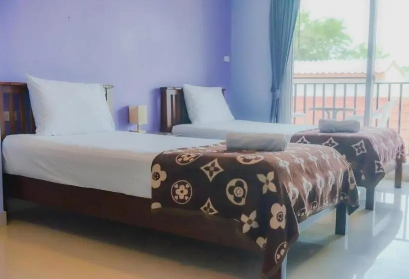 اتاق استاندارد با چشمانداز باغ, Patamnak Beach Guesthouse