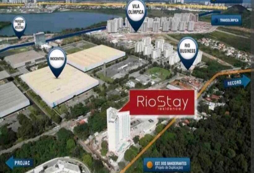 استودیوی استاندارد, Rio Stay Residence, Rio Centro, Rock In Rio, Arena