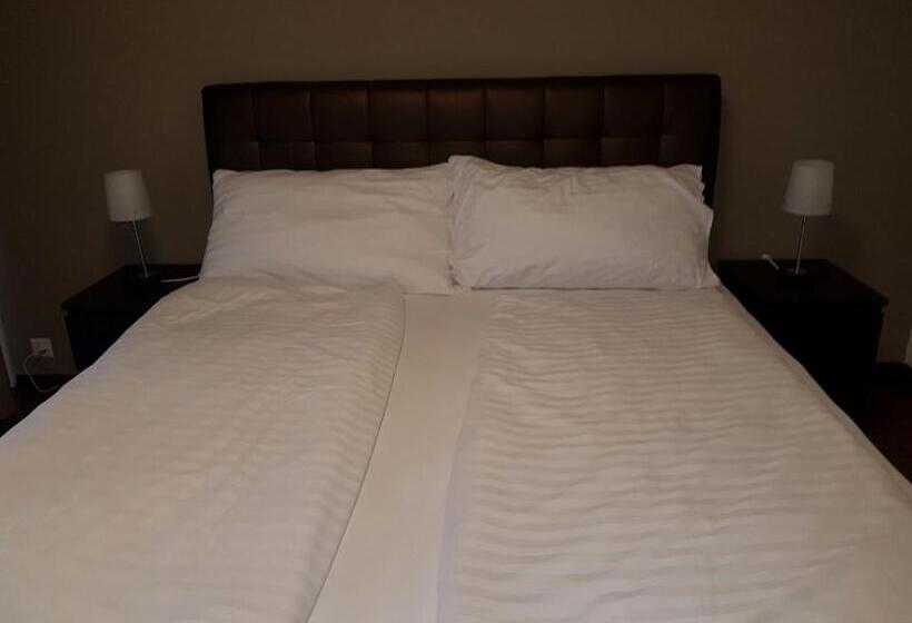 バス共有のスタンダードルーム, Bahnhof