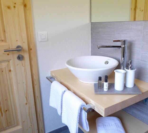 Standard Yhden Hengen Huone Jaettu Kylpyhuone, Roseg Gletscher