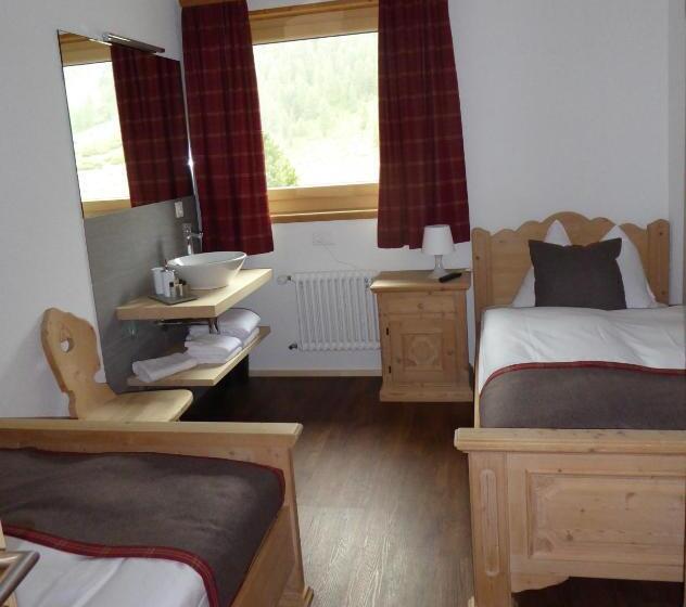 Standard-huone Panoraamanäkymä, Roseg Gletscher