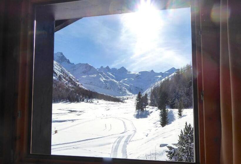 Sviitti Vuoristonäkymä, Roseg Gletscher