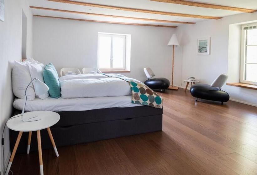 带大床的标准间, La Ferme De La Praz B&b