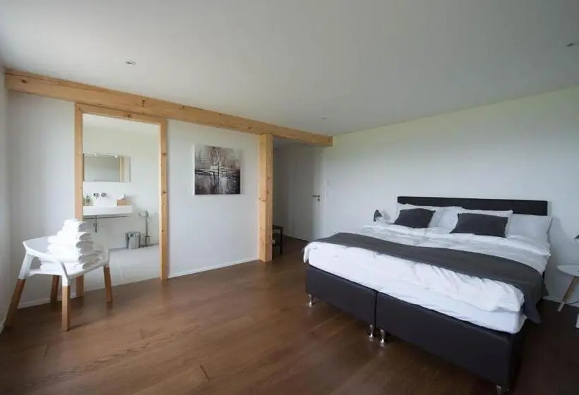 デラックスルーム, La Ferme De La Praz B&b
