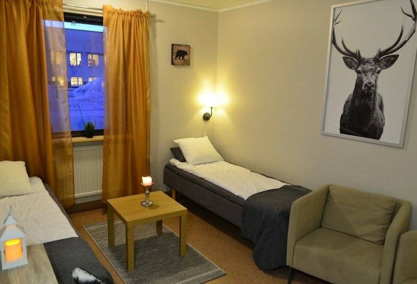 浴室共有のエコノミールーム, River Motell & Vandrarhem