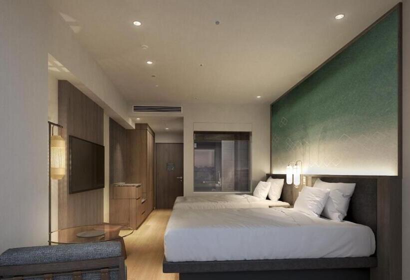 Quarto Deluxe Vista Montanha, Courtyard By Marriott Fukui