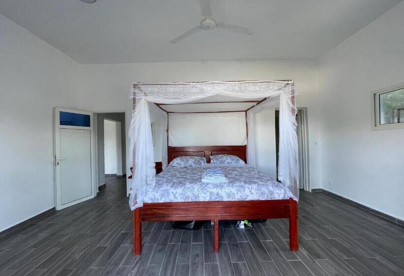 اتاق لوکس با بالکن و چشمانداز دریا, Salama Eco Lodge And Hostel