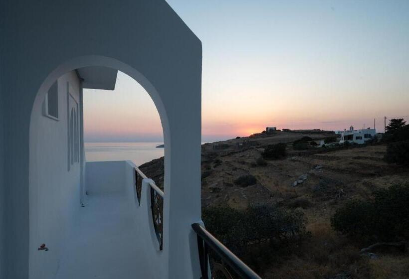 海景标准间带阳台, Andros Seaview