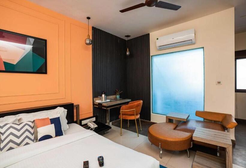 חדר דלוקס, Zostel Delhi