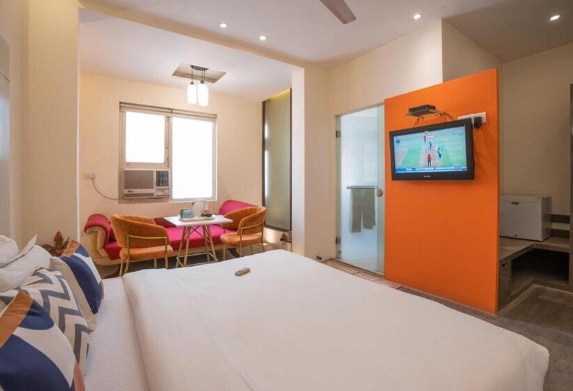 חדר דלוקס, Zostel Delhi