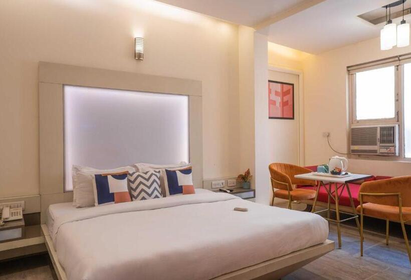 Номер Deluxe, Zostel Delhi