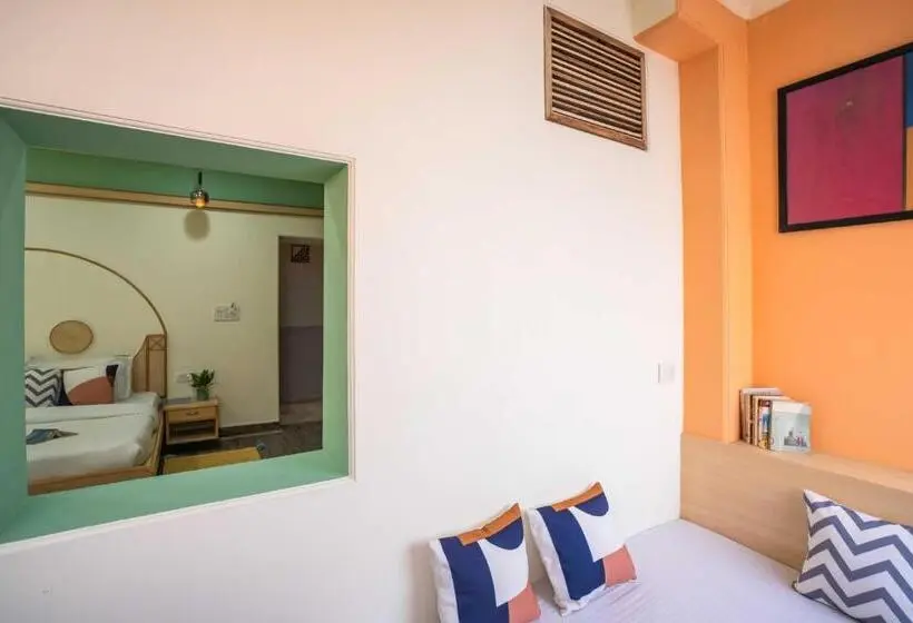 Deluxe-huone, Zostel Delhi