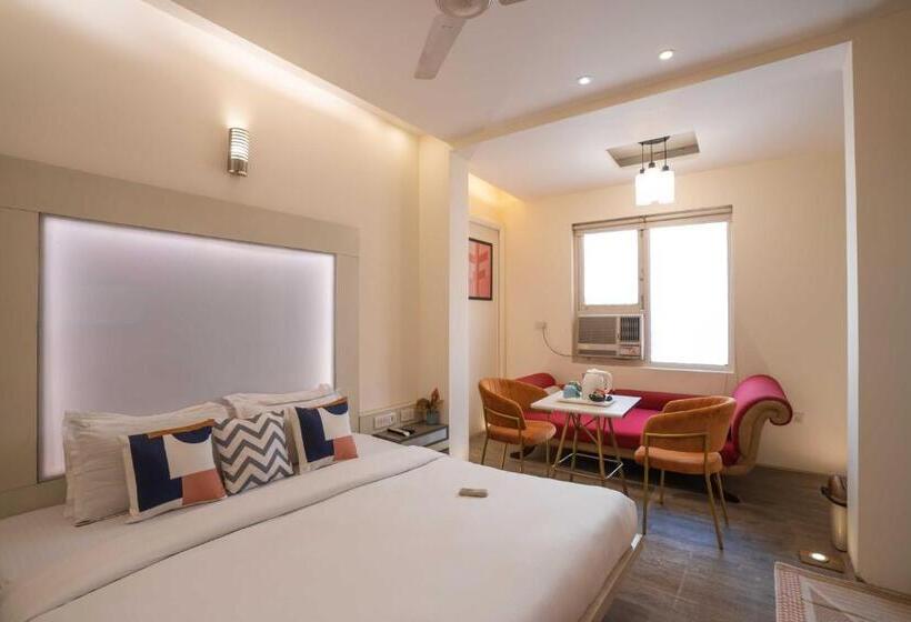 חדר דלוקס, Zostel Delhi