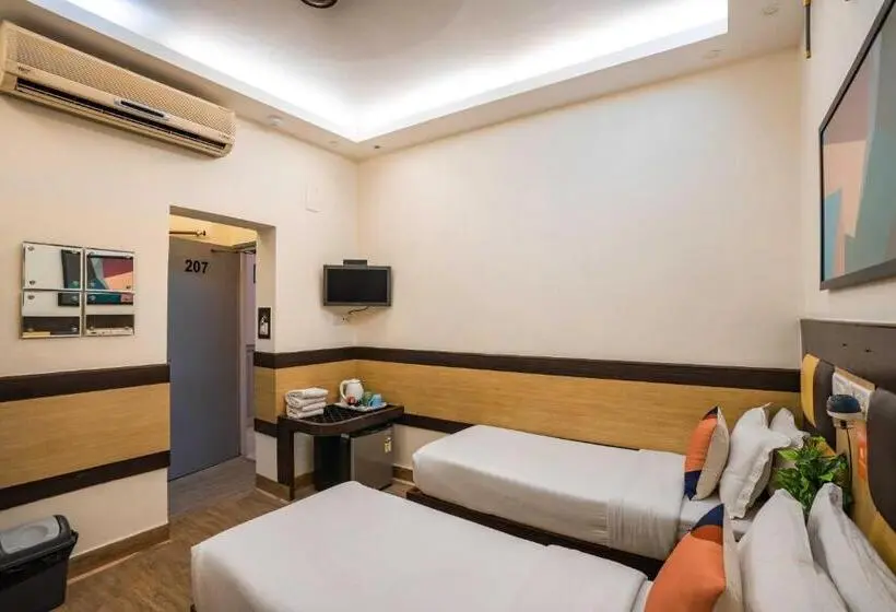 Deluxe-huone, Zostel Delhi