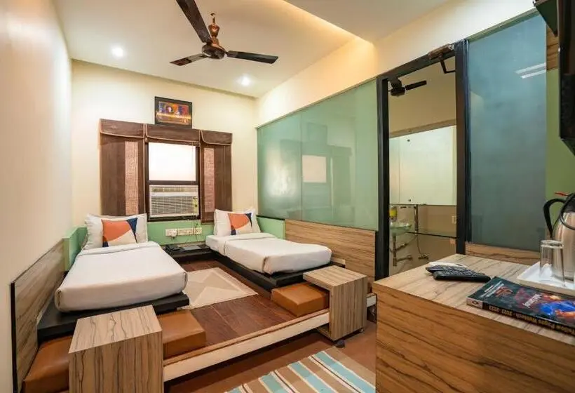 Deluxe-huone, Zostel Delhi