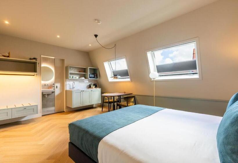 Quarto Deluxe Cama King, Leut Logies & Boutiquehotel Het Eiland