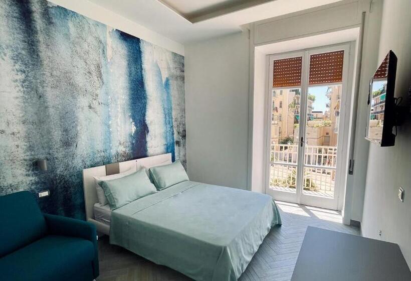 اتاق استاندارد با بالکن, Bluceleste Salerno Centro