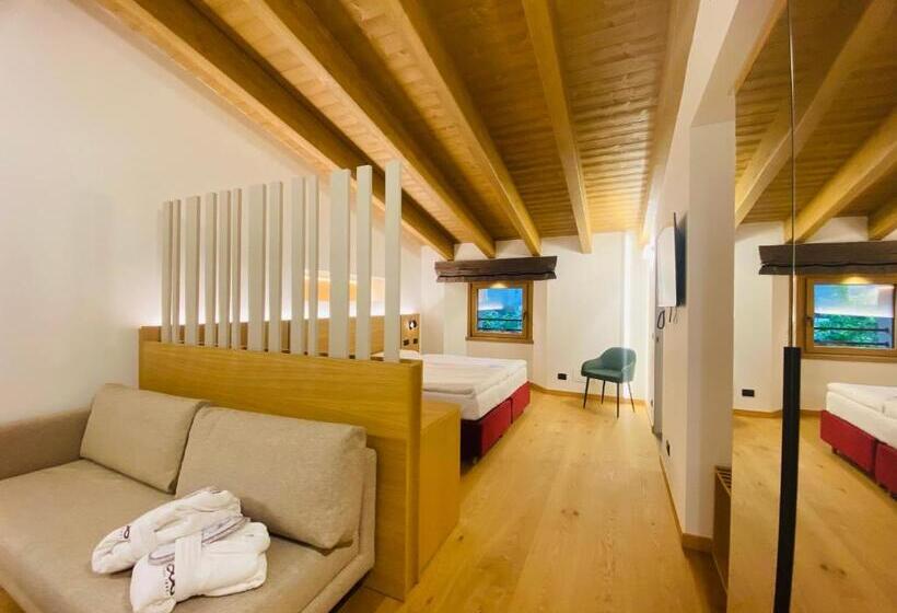 غرفة ديلوكس ثلاثية, Wine Hotel San Carlo   Relais & Spa