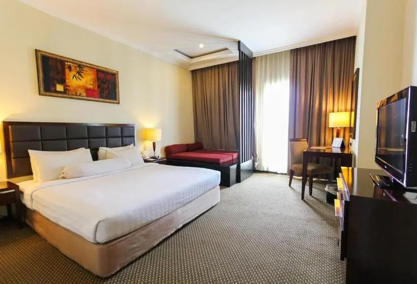 キングサイズベッドのデラックスルーム, Harmoni One Convention Hotel And Service Apartments