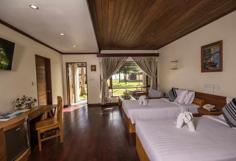 اتاق لوکس با چشم‌انداز باغ, Merciel Retreat & Resort