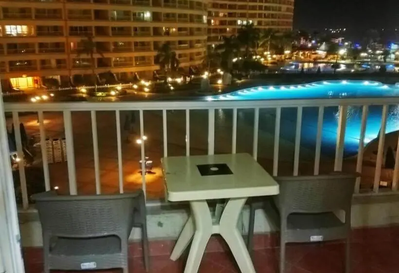 آپارتمان 1 خوابه با چشم‌انداز دریا, Private Chaleat At Porto Sukhna Sea View