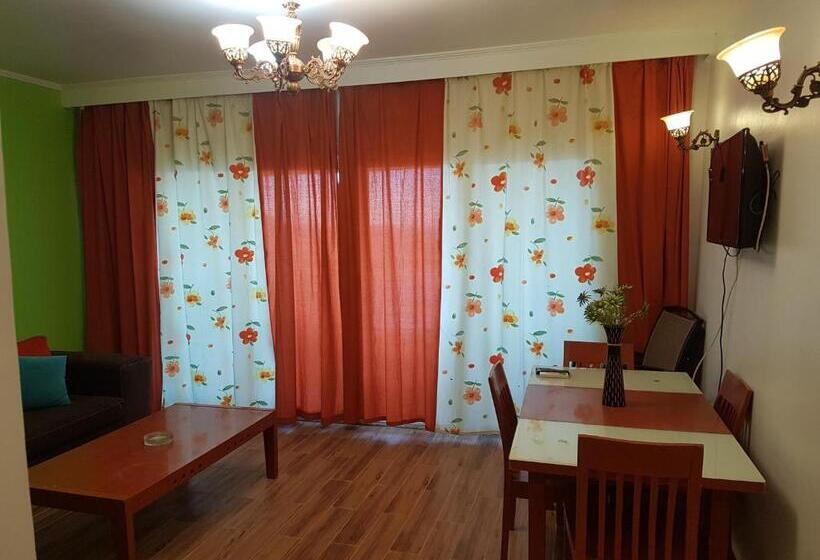 آپارتمان 1 خوابه با چشمانداز دریا, Private Chaleat At Porto Sukhna Sea View