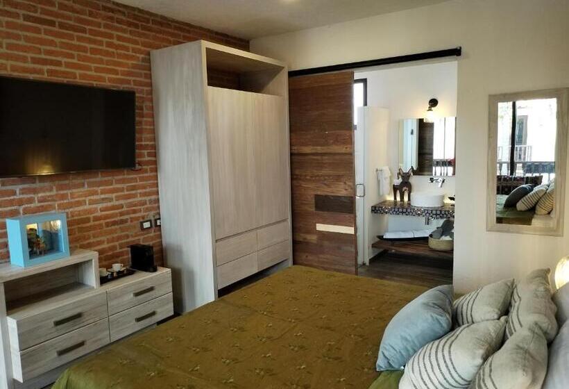 غرفة ديلوكس سرير كينج, Casa Chanehque