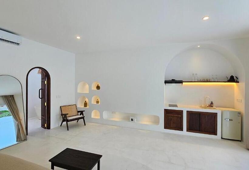 스탠다드 스튜디오 풀장 전망, La Bianca Studio Apartment