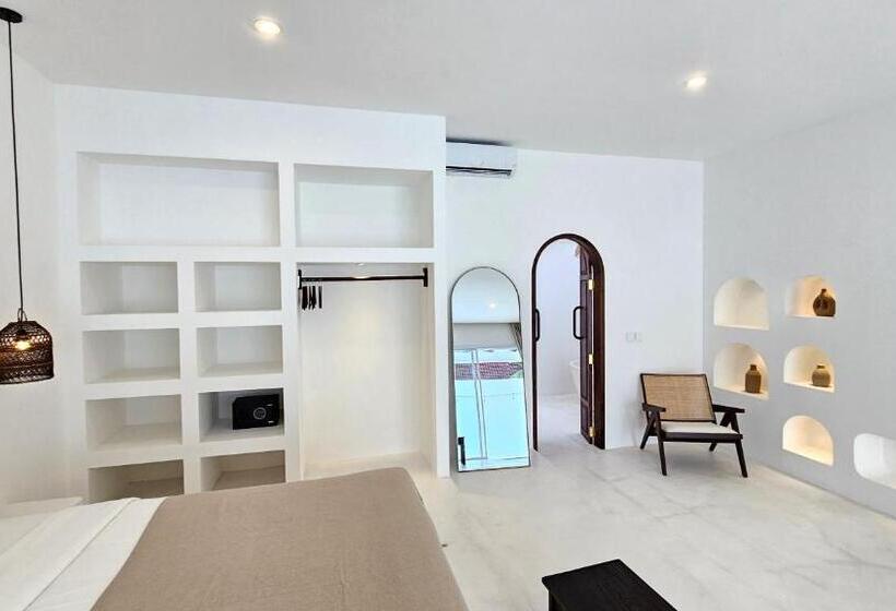 스탠다드 스튜디오 풀장 전망, La Bianca Studio Apartment