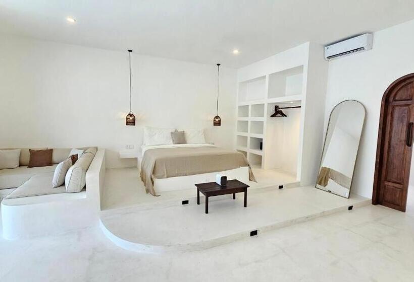 סטודיו סטנדרט נוף לים, La Bianca Studio Apartment